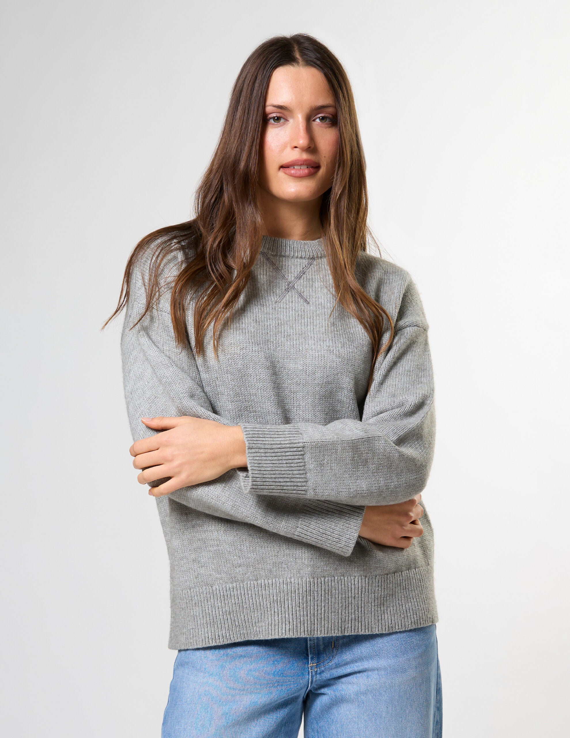 Adaline Jumper Grey Marle