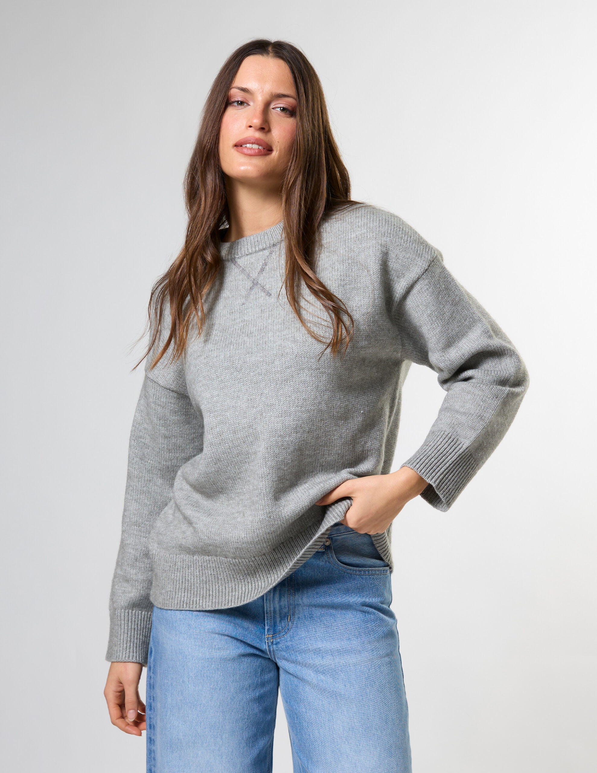 Adaline Jumper Grey Marle