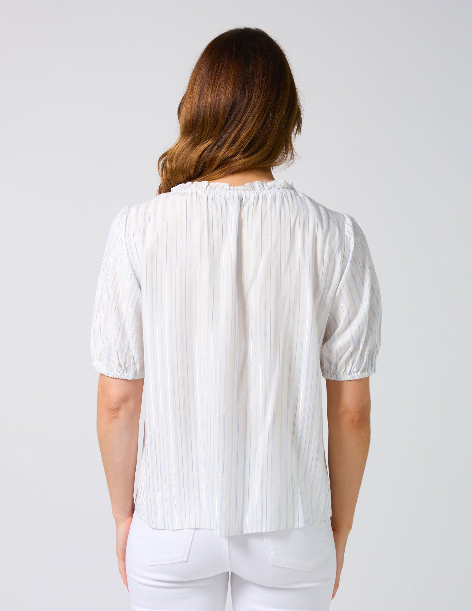 Arlo Blouse Santorini Stripe