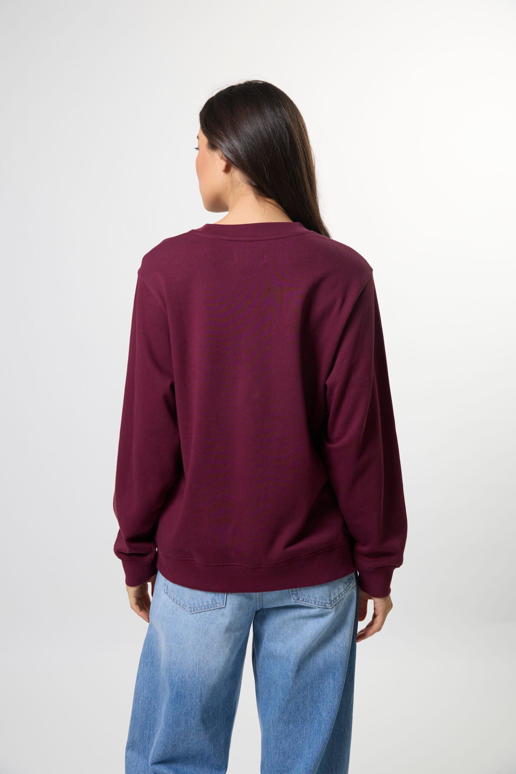 Essential Sweater Burgandy Beauty