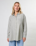 Essentials Shirt Liquorice Stripe