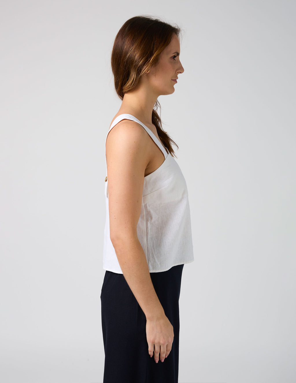 Leonie Top White