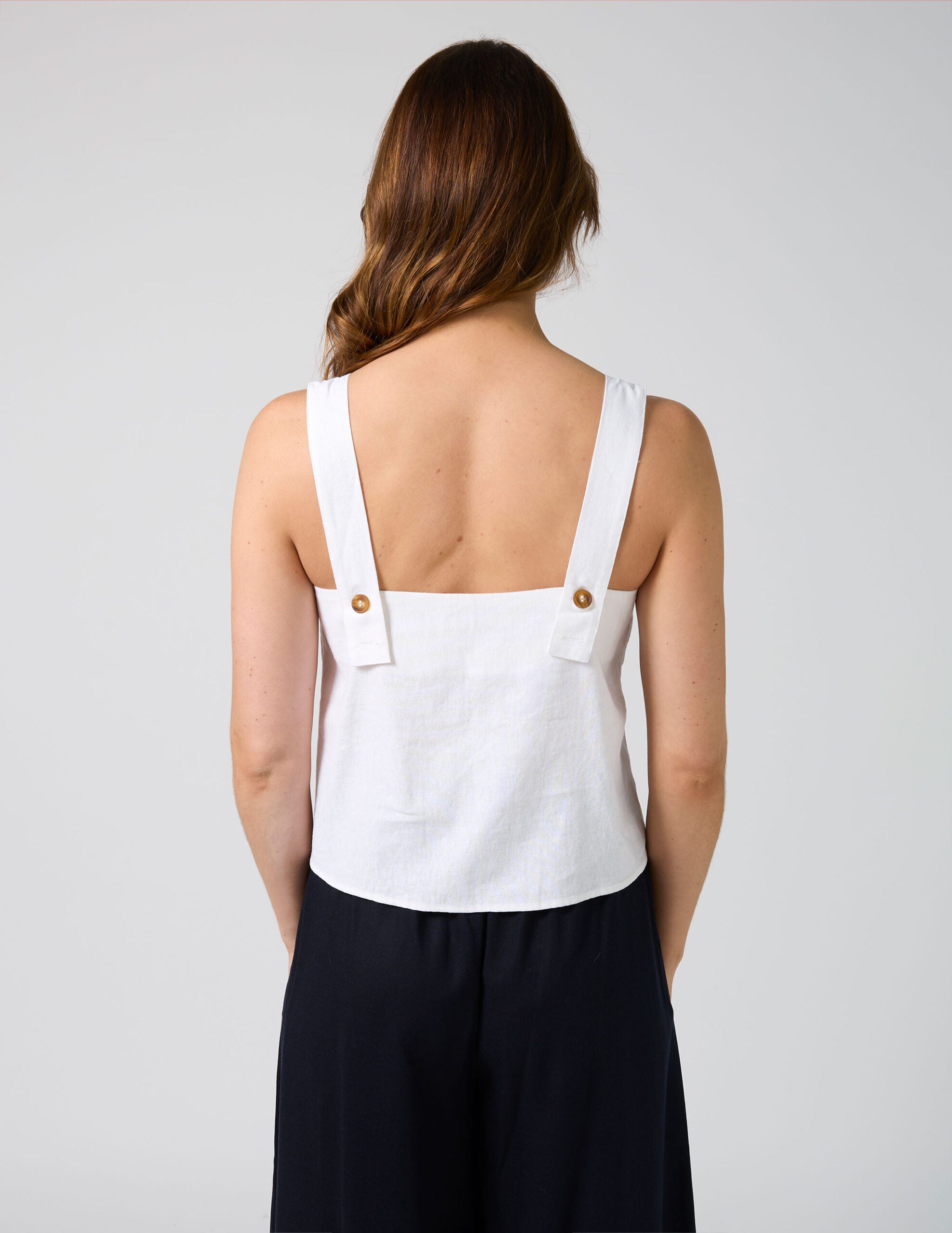 Leonie Top White