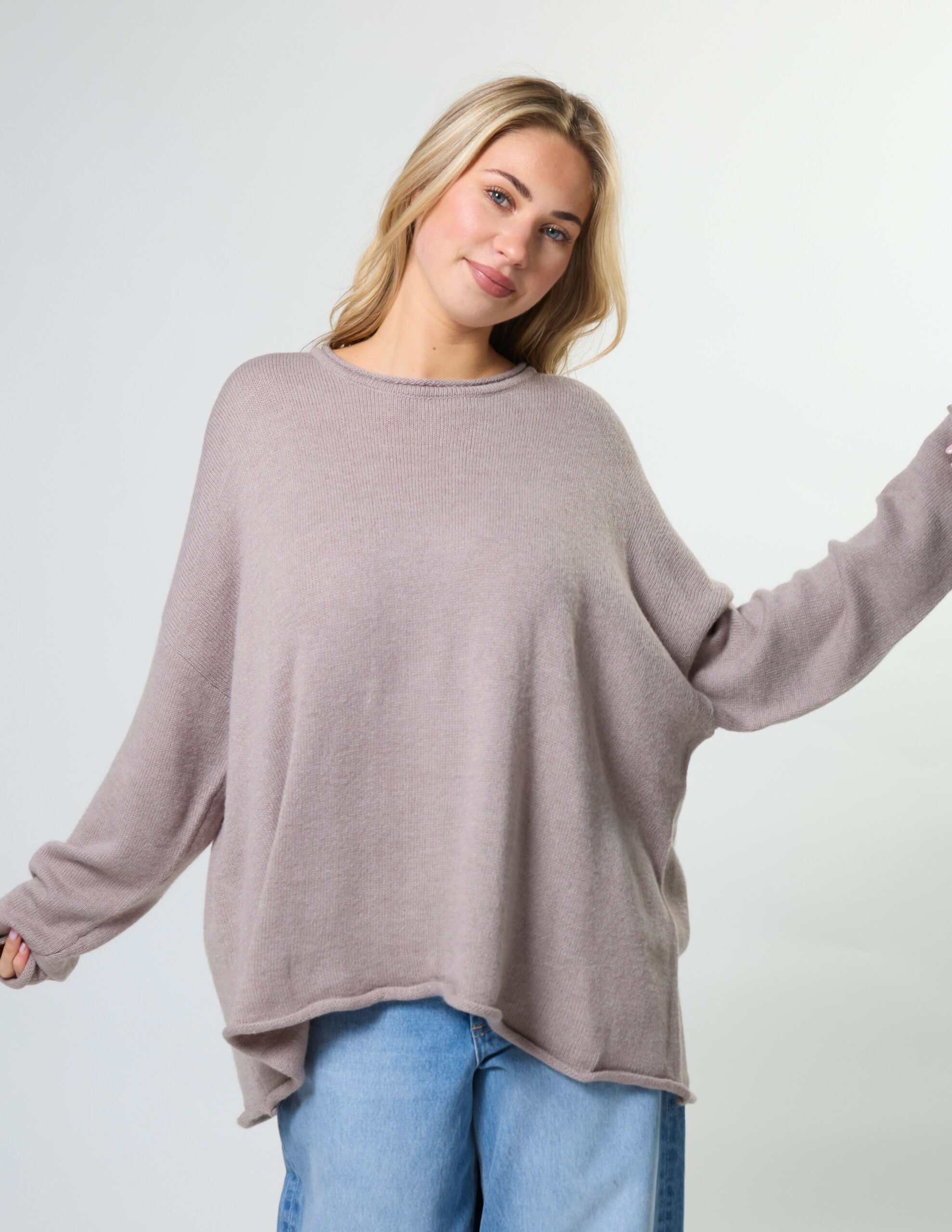 Unica Knit Beige Marle