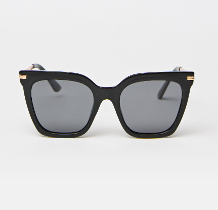 Sunglasses Huntington Black - Grant Bros Stella + Gemma Eyewear